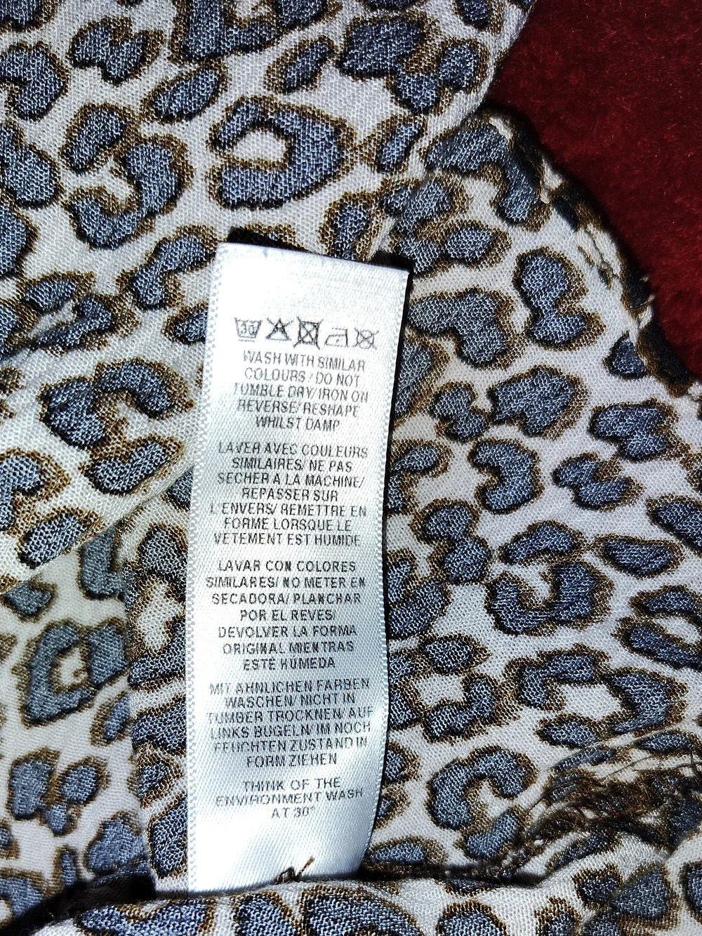 ASOS Leopard Print Midi Dress Sz 0